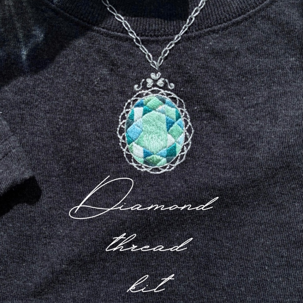 オーバルカットダイヤモンドスレッドキット