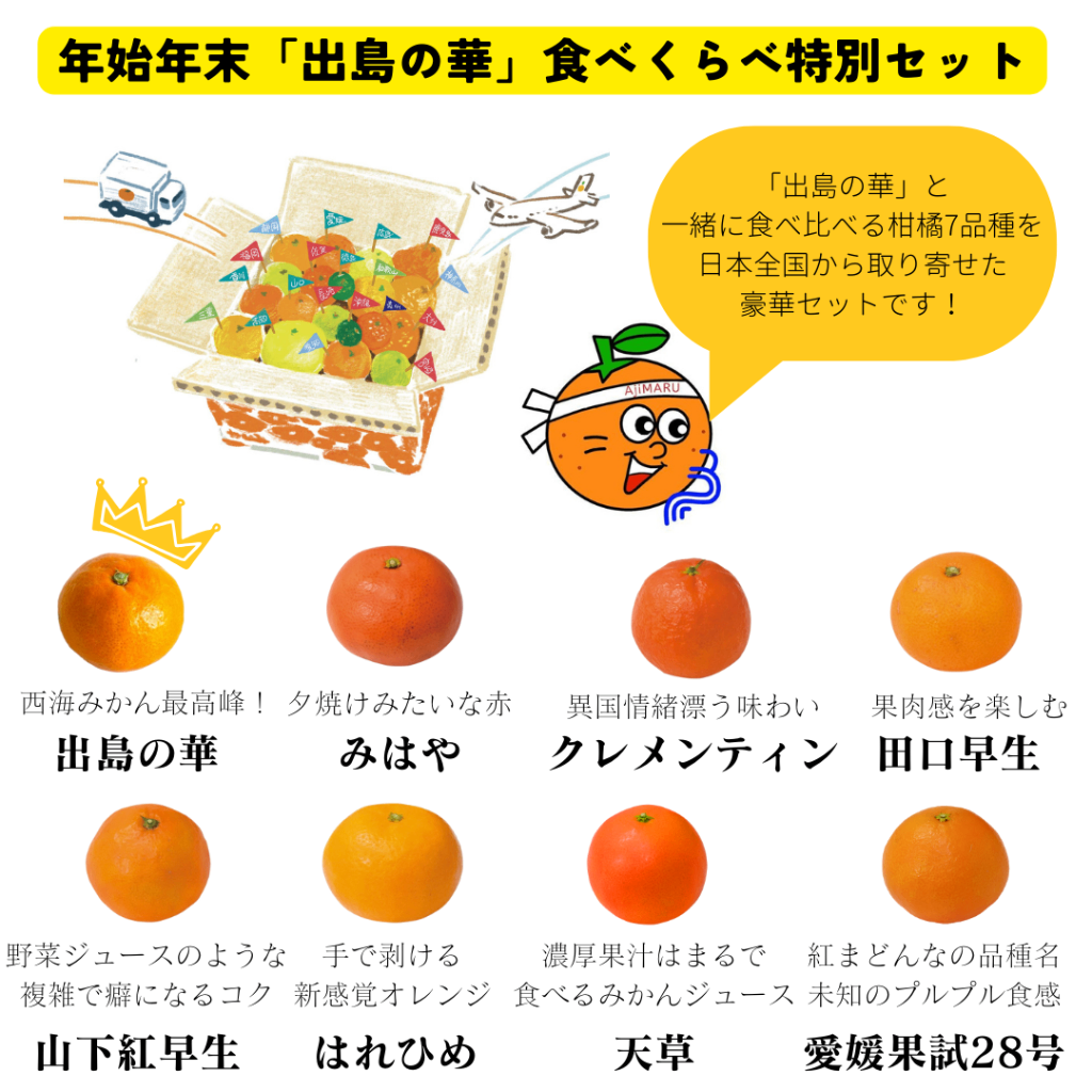 「出島の華」年始年末豪華食べ比べセット」（ジュースあり）
