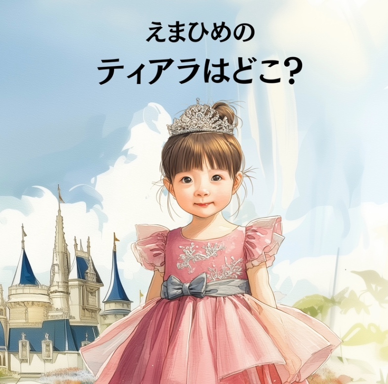 【絵本】ティアラはどこ？※女の子向け