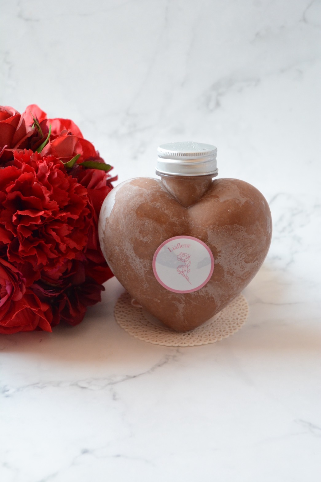 ショコラ甘酒　（ハートボトル、メッセージカード付）