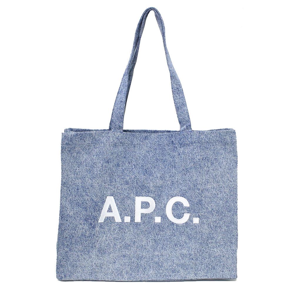 【新品未使用正規品】アーペーセー A.P.C. トートバッグ M61443-COEJD-IAL メンズ レディース デニム ブルー