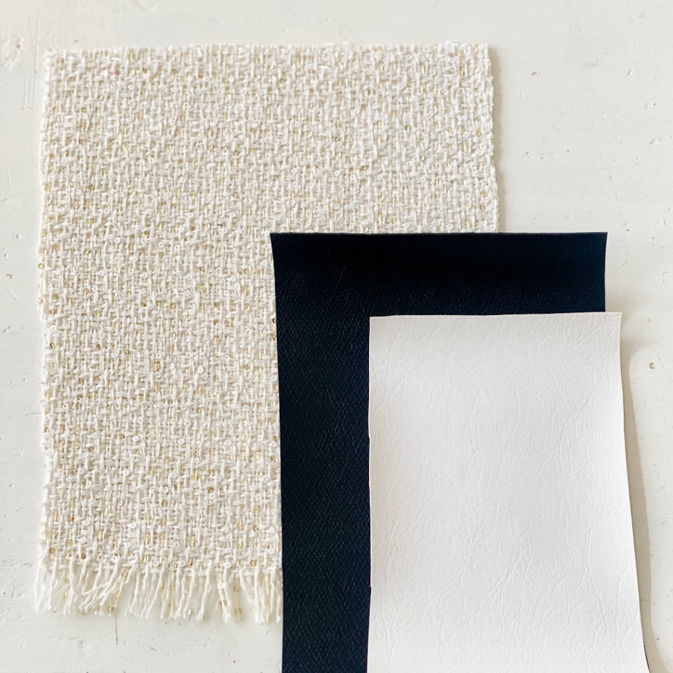 ツイード素材セット(靴モチーフ用)